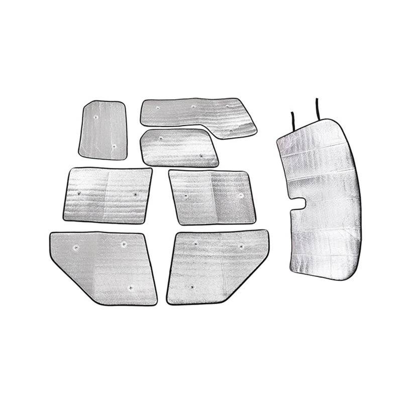 Auto Scheiben Sonnenblende Auto Windschutzscheibe Sonnenschutz wasserdichte Abdeckung Frontscheibe Abdeckung Für Land Für Rover Für Discovery 4 2010-2012 2013 2014 2015 2016(8Pcs) von SCUASKJ