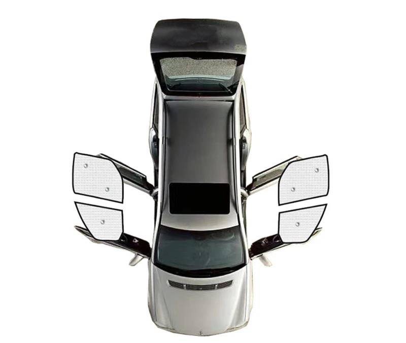 Auto Scheiben Sonnenblende Autofenster-Vollabdeckung Sonnenschutz Windschutzscheiben-Fenster-Sonnenblende Für Ford Für Transit Für Custom Für Tourneo 2012-2018 2019 2020 2021(Front Windows) von SCUASKJ