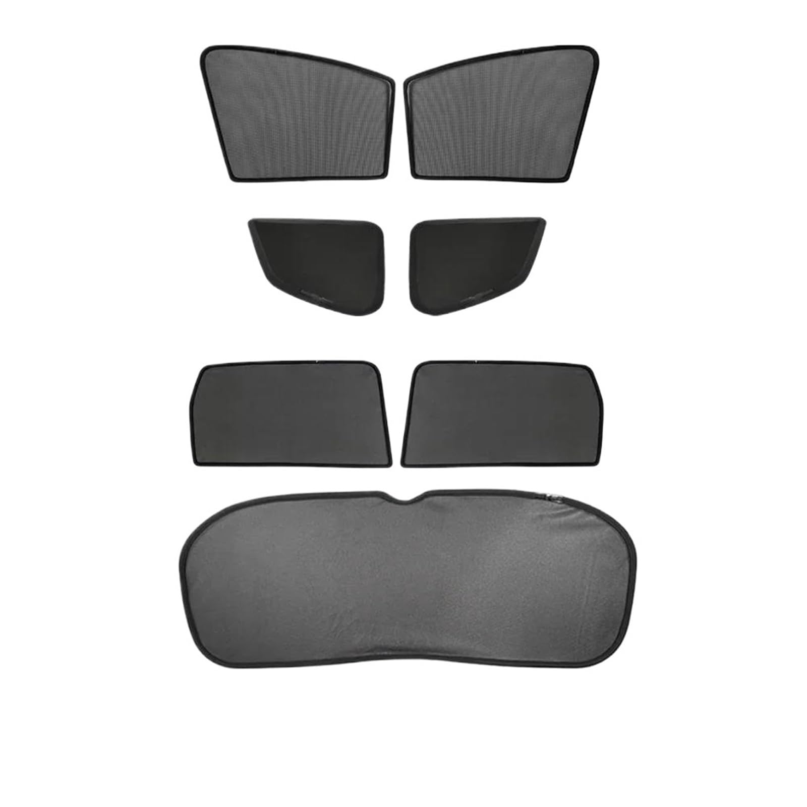 Auto Scheiben Sonnenblende Für Nissan Für Xtrail T32 2020 2019 2018 Für Rogue 2014 2016 2017 Auto Fenster Sonnenschutz Baby Seite Fenster Sonnenschutz(7PCS Whole Set) von SCUASKJ