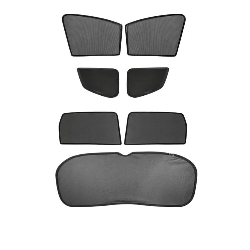Auto Scheiben Sonnenblende Für Nissan Für Xtrail T32 2020 2019 2018 Für Rogue 2014 2016 2017 Auto Fenster Sonnenschutz Baby Seite Fenster Sonnenschutz(7PCS Whole Set) von SCUASKJ