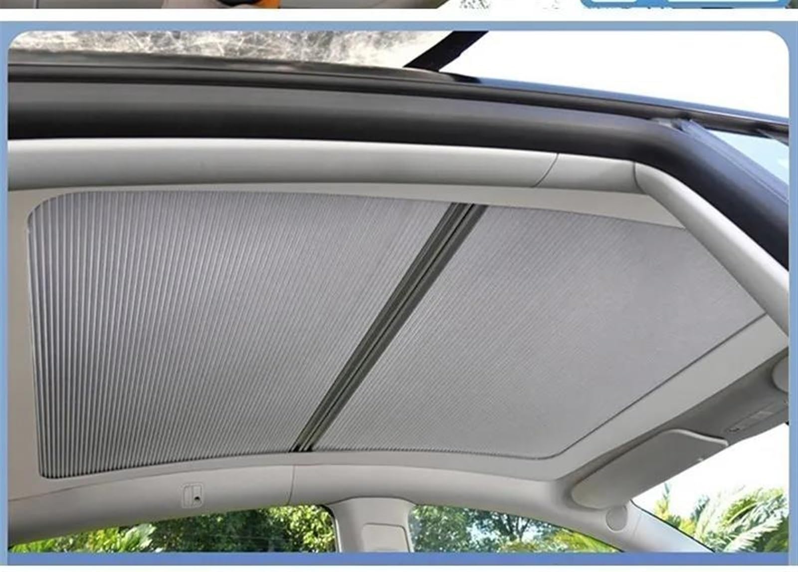 Auto Scheiben Sonnenblende Magnetischer Sonnenschirm Schiebedach Versenkbarer Sonnenschirm Für Tesla Für Modell Y 2022 2023 Sonnenblende Kühlabdeckung Innenmodifikation von SCUASKJ