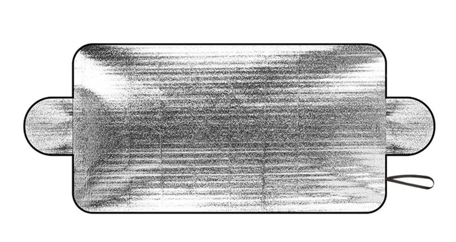 Auto Scheiben Sonnenblende Universeller Mehrjahres-Auto-Sonnenschutz Mit Reflektierendem Silberband, Passend Die Meisten Windschutzscheiben, Schützt Vor Sonne Und Schnee Auto Scheiben Sonnenblende Universeller Mehrjahres-Auto-Sonnenschutz Mit Reflektierendem Silberband, Passend Die Meisten Windschutzscheiben, Schützt Vor Sonne Und Schnee von SCUASKJ
