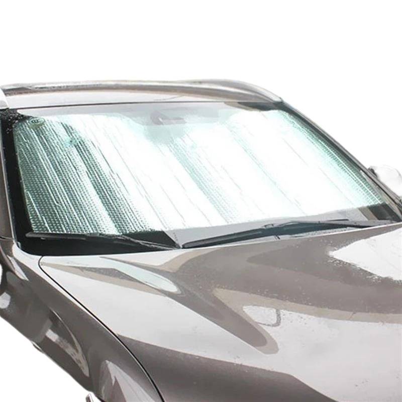 Auto Scheiben Sonnenblende Volle Abdeckung Sonnenschirme Auto Sonnenschutz Windschutzscheiben Seite Fenster Visier Für Mitsubishi Für Outlander 2016 2017 2018 2019 2020 2021(Front 1 pcs) von SCUASKJ