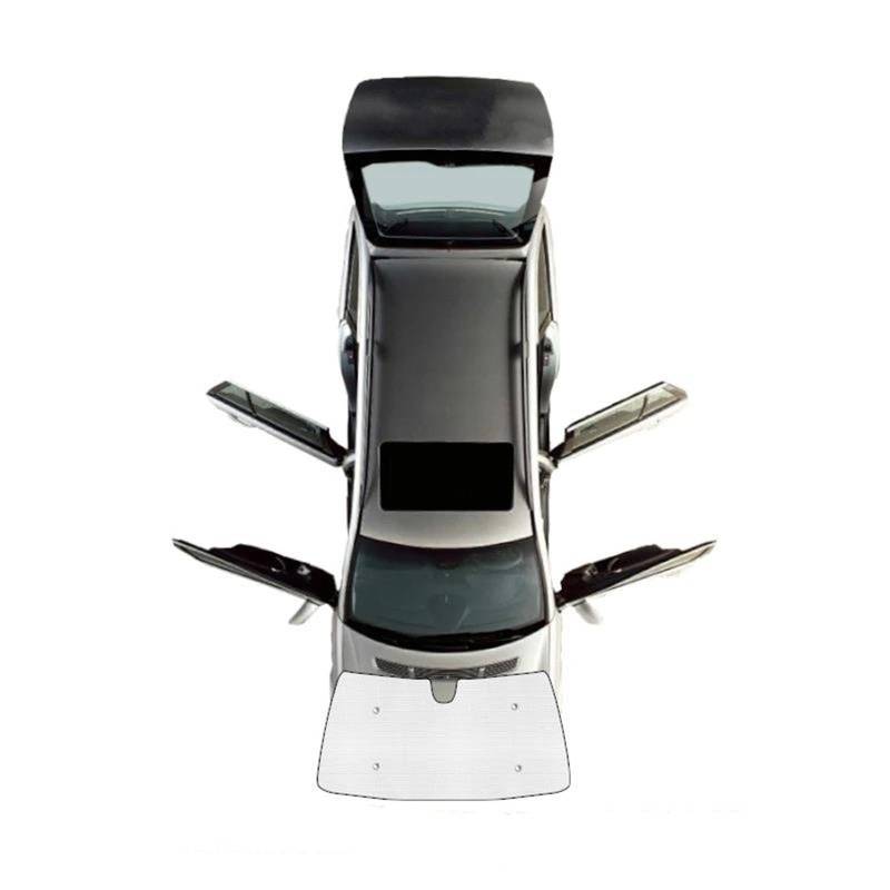 Auto Scheiben Sonnenblende Vollständige Abdeckung Sonnenschirme Sunproof Shade Covers Fenster Visiere Für Hyundai Für Starex H-1 Huiyi IMax 2007 2008-2013 2014 2015 2016 2017(Front Windshield) von SCUASKJ