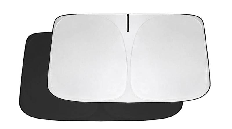 Auto Scheiben Sonnenblende Windschutzscheiben-Sonnenschutz Auto-Sonnenschutz-Abdeckung Sonnenblende-Schutz Blockiert UV-Strahlen Für Megane 2 3 4 2015-2017 2018 2019 2020 2021 von SCUASKJ