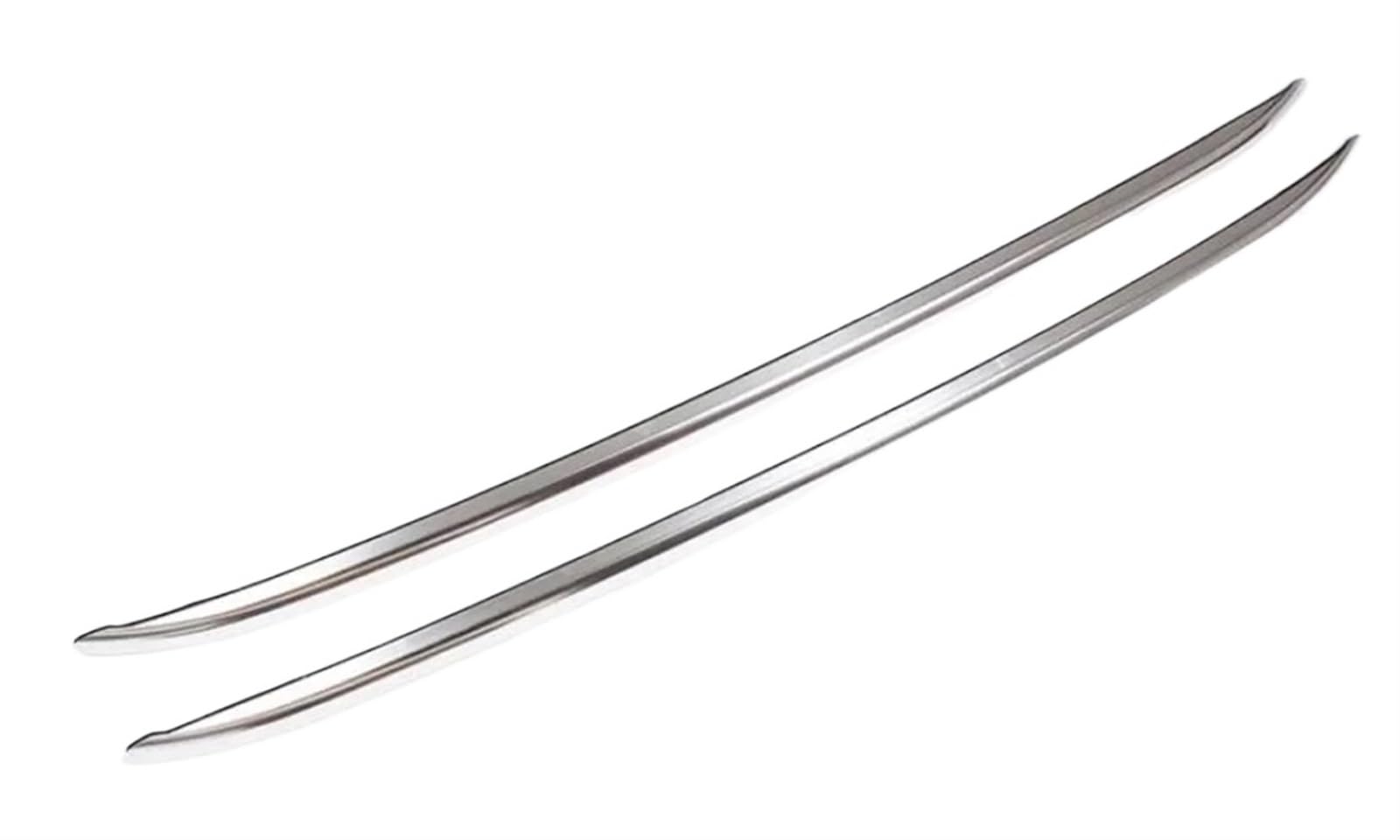 Dachträgerschienen Bar Gepäckträger Bars Cross Bar Rack Glanz Für Cayenne 2018 2019 2020 2021 2022 Dachträger Relingträger(Silber) von SCUASKJ