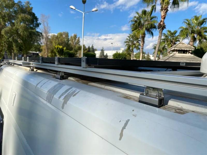 Edelstahl Der Güteklasse 304 Für FIAT Für Ducato 2008- Van-Dachträger/Dachträger-Montagesatz/Van-Dachträger/Dachmontagesatz Dachträger Relingträger(4 Pieces) von SCUASKJ