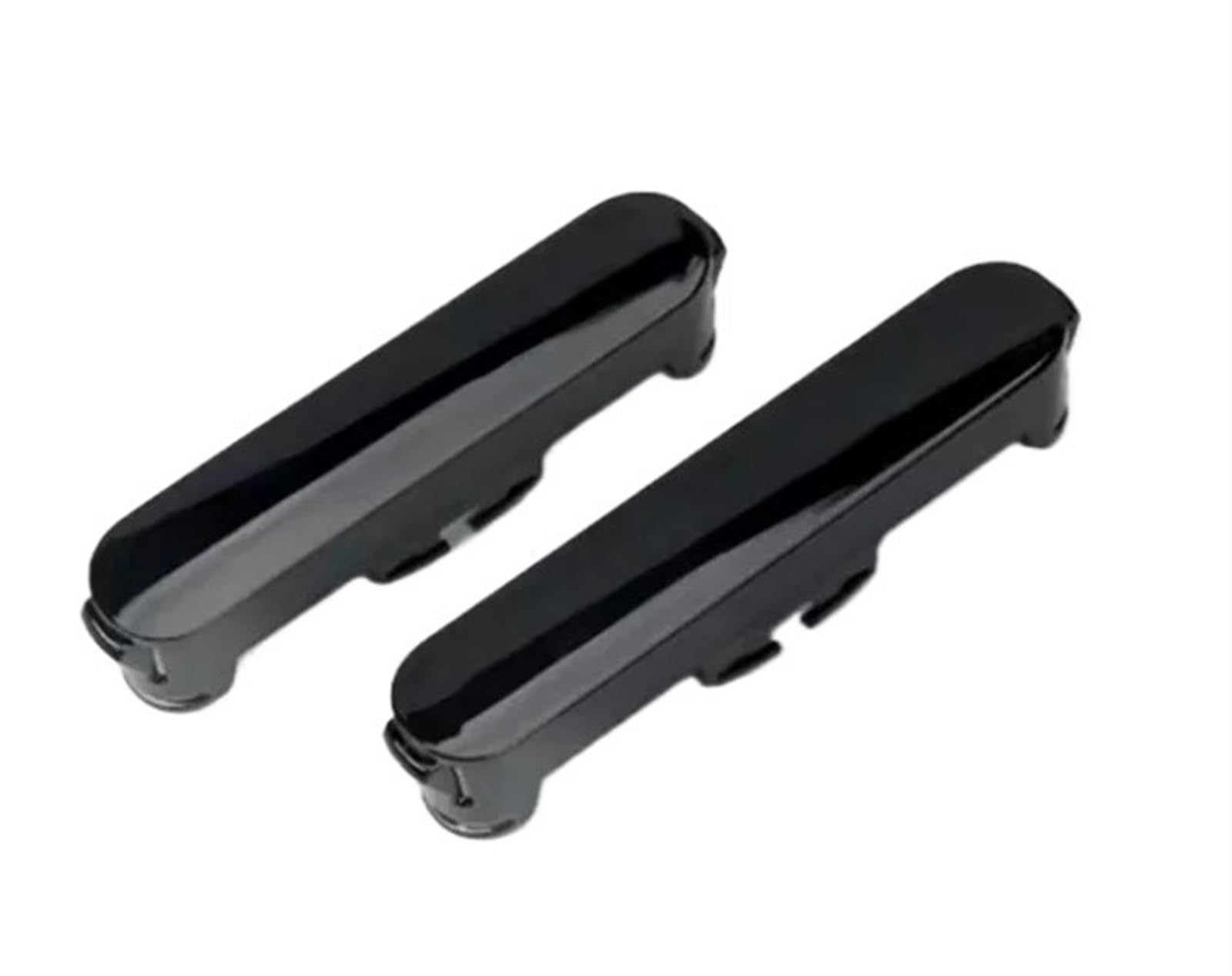 Für Land Für Rover Für Discovery 5 LR5 2Pcs Auto Dach Racks Schiene Kappe Ende Dekorative Abdeckung Shell Zubehör Dachträger Relingträger(2peices Silver Rear) von SCUASKJ