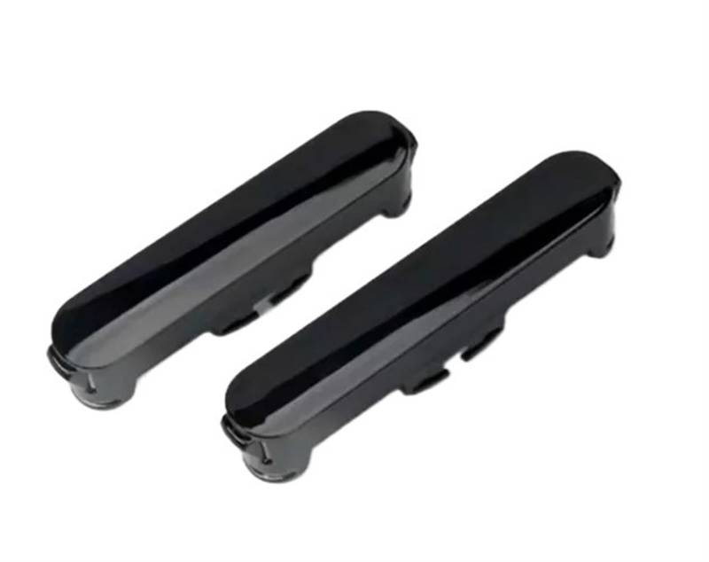 Für Land Für Rover Für Discovery 5 LR5 2Pcs Auto Dach Racks Schiene Kappe Ende Dekorative Abdeckung Shell Zubehör Dachträger Relingträger(2peices Silver Rear) von SCUASKJ