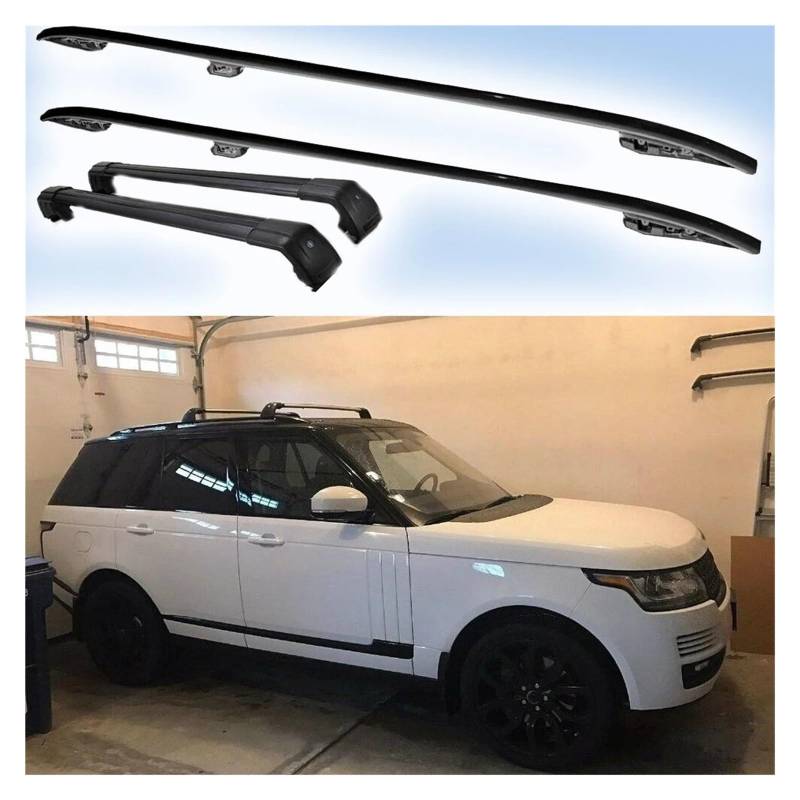 Für Land Für Rover Für Range Für Rover SWB L405 2013 2014 2015 2016 2017 2018 2019 2020 2021 Dachträger Querlatte Querstangen Dachträger Relingträger von SCUASKJ