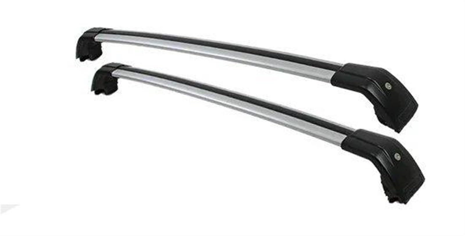 Seitenstangen, Querträger, Dachträger, Gepäck Für Hyundai Für Santa FE IV (TM) III (DM) 2012 2013 2014 2015 2016 2017 2018 219 2020 2021 2022 2023 Dachträger Relingträger(Black Silver) von SCUASKJ