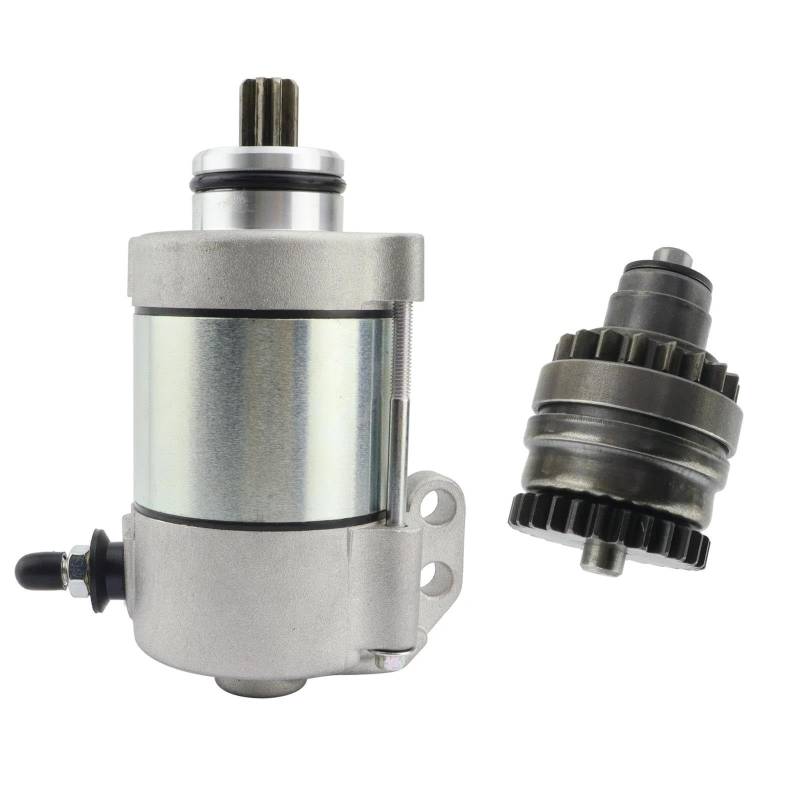 Anlasser Für Elektromotoren Für 200 250 300 XC XC-W EXC EXC-E Für HUSABERG Für TE 250 TE300 410 W Starter Motor Und Bendix Set Motorrad-Starter(Type-C) von SCZMBLTLNV