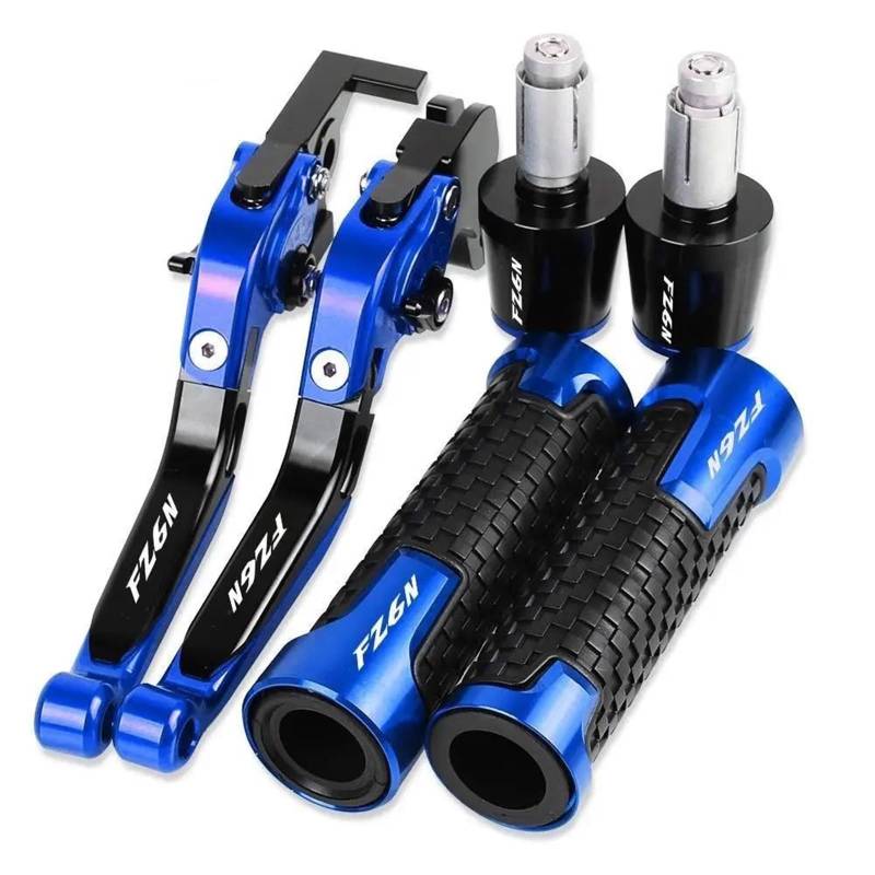 Für YAM&AHA FZ6N 2010 2009 2008 2007 2006 2005 2004 Motorradbremsen Spurstange Bremskupplungshebel Lenker Handgriffe Endet FZ6 N Kupplungshebel Bremshebel(A) von SCZMBLTLNV