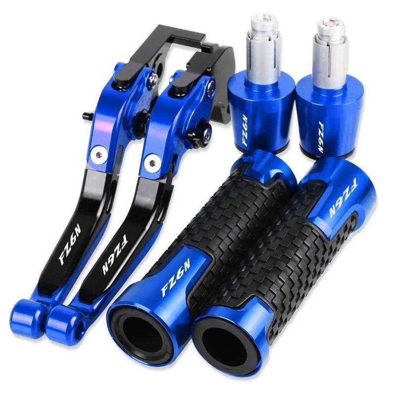Für YAM&AHA FZ6N 2010 2009 2008 2007 2006 2005 2004 Motorradbremsen Spurstange Bremskupplungshebel Lenker Handgriffe Endet FZ6 N Kupplungshebel Bremshebel(B) von SCZMBLTLNV