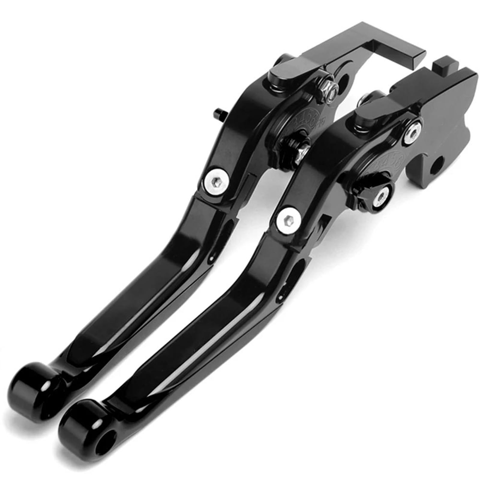 Für YAM&AHA FZ6N 2010 2009 2008 2007 2006 2005 2004 Motorradbremsen Spurstange Bremskupplungshebel Lenker Handgriffe Endet FZ6 N Kupplungshebel Bremshebel(Black NO Logo) von SCZMBLTLNV