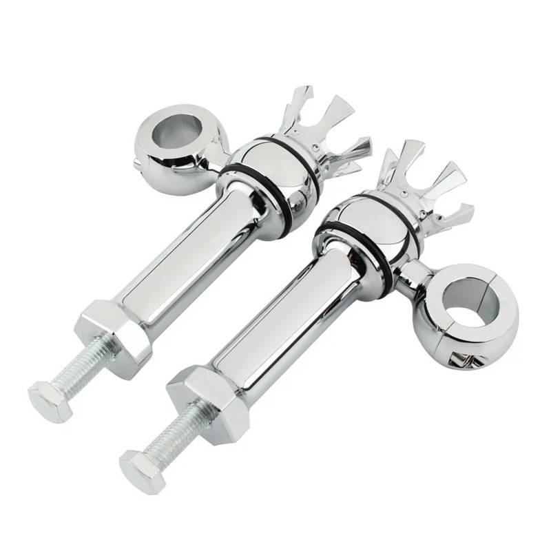 Lenker Riser Spacer Kit 1 "25mm Motorrad Lenker Klemme Griff Bar Riser Für Cruisers Cafe Racer Chopper Bobber Lenkererhöhungen(Sliver) von SCZMBLTLNV