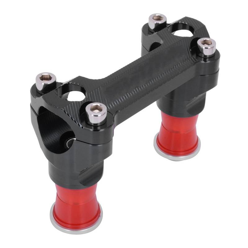 Lenker Riser Spacer Kit CNC Aluminium Motorrad Lenker Riser Clamp Für SX SXF Factory Edition XCF XC 125 150 250 300 350 450 FC TC FX TX Lenkererhöhungen(Black) von SCZMBLTLNV