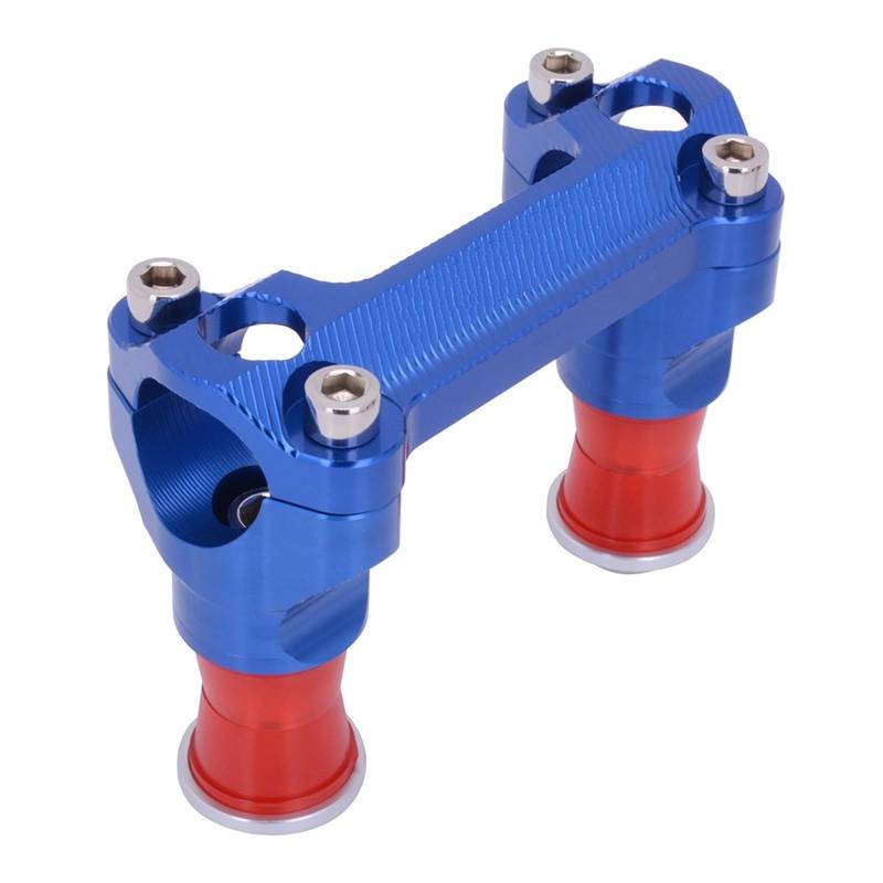 Lenker Riser Spacer Kit CNC Aluminium Motorrad Lenker Riser Clamp Für SX SXF Factory Edition XCF XC 125 150 250 300 350 450 FC TC FX TX Lenkererhöhungen(Blue) von SCZMBLTLNV