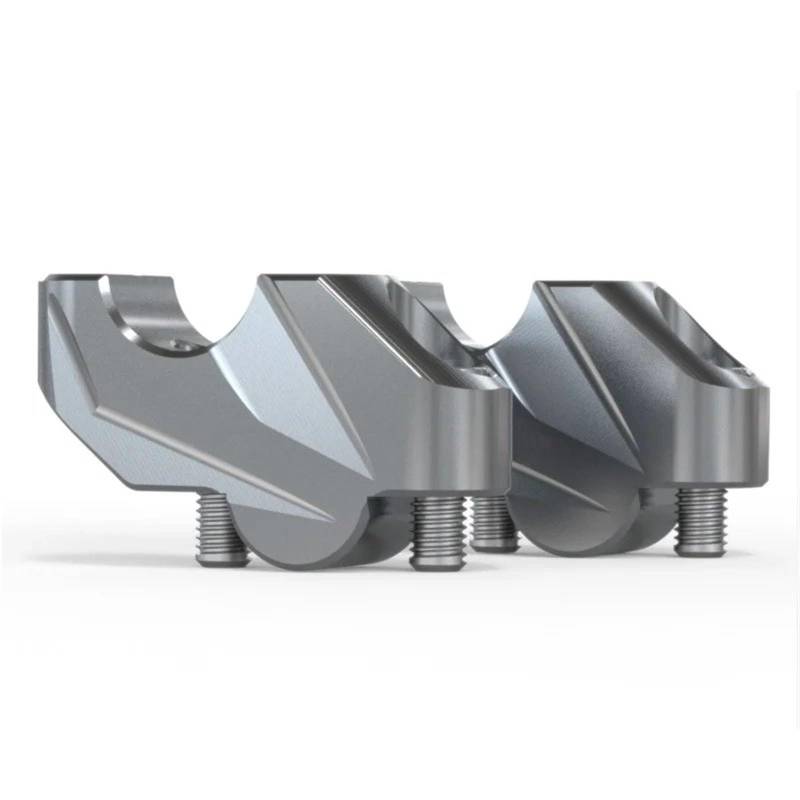 Lenker Riser Spacer Kit Für CB400F Für CB400X Motorrad Richtung Lenker Erhöhte Grip Zurück Bewegliche Basis Lenkererhöhungen(Titanium) von SCZMBLTLNV