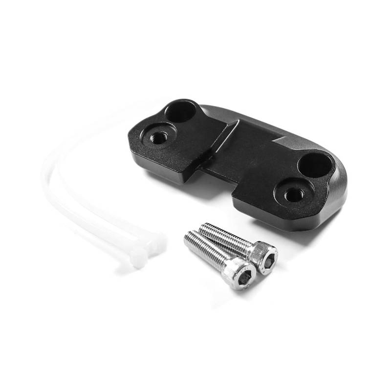 Lenker Riser Spacer Kit Motorrad Lenker Riser Drag Griff Bar Clamp Verlängern Adapter Zubehör Für Ducati Für Scrambler 400 800 1100 Lenkererhöhungen(Black) von SCZMBLTLNV