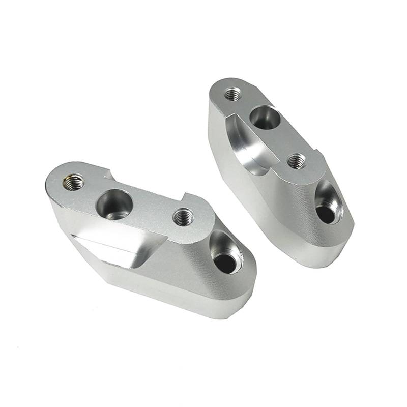 Lenker Riser Spacer Kit Motorrad Lenker Riser Halterung Kit Für R1200RS Für R1250RS Für R 1200RS Für R 1250RS 2015-2023 2022 2021 2020 Lenkererhöhungen(Silver) von SCZMBLTLNV