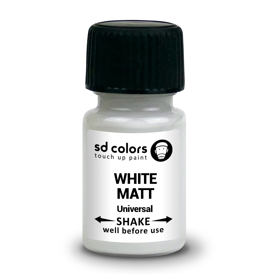 SD COLORS Ausbesserungsfarbe, Universalmatte, weiß, 15 ML, für kleine Reparaturautos, Metall, Holz, Kunststoff, Fenster, Rahmen, Türen, Tore SD COLORS Ausbesserungsfarbe, Universalmatte, weiß, 15 ML, für kleine Reparaturautos, Metall, Holz, Kunststoff, Fenster, Rahmen, Türen, Tore von SD COLORS