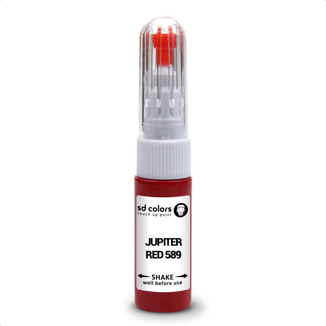 SD COLORS Jupiter Red 589 Ausbesserungslackstift Reparaturset 20 ML Kratzer Chip Pinsel Farbcode 589 Jupiter Red SD COLORS Jupiter Red 589 Ausbesserungslackstift Reparaturset 20 ML Kratzer Chip Pinsel Farbcode 589 Jupiter Red von SD COLORS