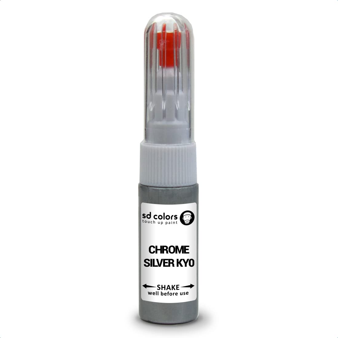SD COLORS KY0 Ausbesserungslackstift-Reparaturset, 20 ML, Chrom-Silber SD COLORS KY0 Ausbesserungslackstift-Reparaturset, 20 ML, Chrom-Silber von SD COLORS
