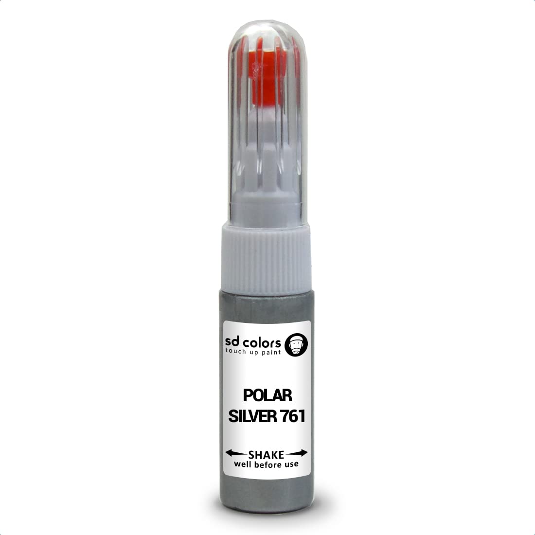 SD COLORS Polar Silver 761 Reparaturset für Mercedes Reparaturstift, 20 ML, für Kratzer, Chip, Farbcode 761 Polarsilber SD COLORS Polar Silver 761 Reparaturset für Mercedes Reparaturstift, 20 ML, für Kratzer, Chip, Farbcode 761 Polarsilber von SD COLORS