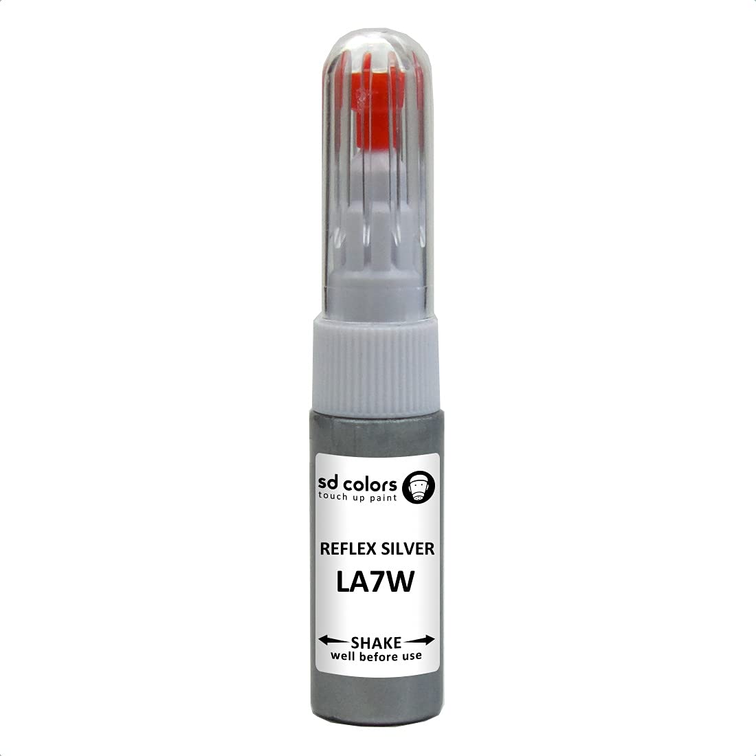 SD COLORS Reparatur-Set für Reparatur-Lackstifte, Reparatur-Set, 20 ML, für Kratzer und Chips, Reparatur, für VW/Audi, silberfarben SD COLORS Reparatur-Set für Reparatur-Lackstifte, Reparatur-Set, 20 ML, für Kratzer und Chips, Reparatur, für VW/Audi, silberfarben von SD COLORS