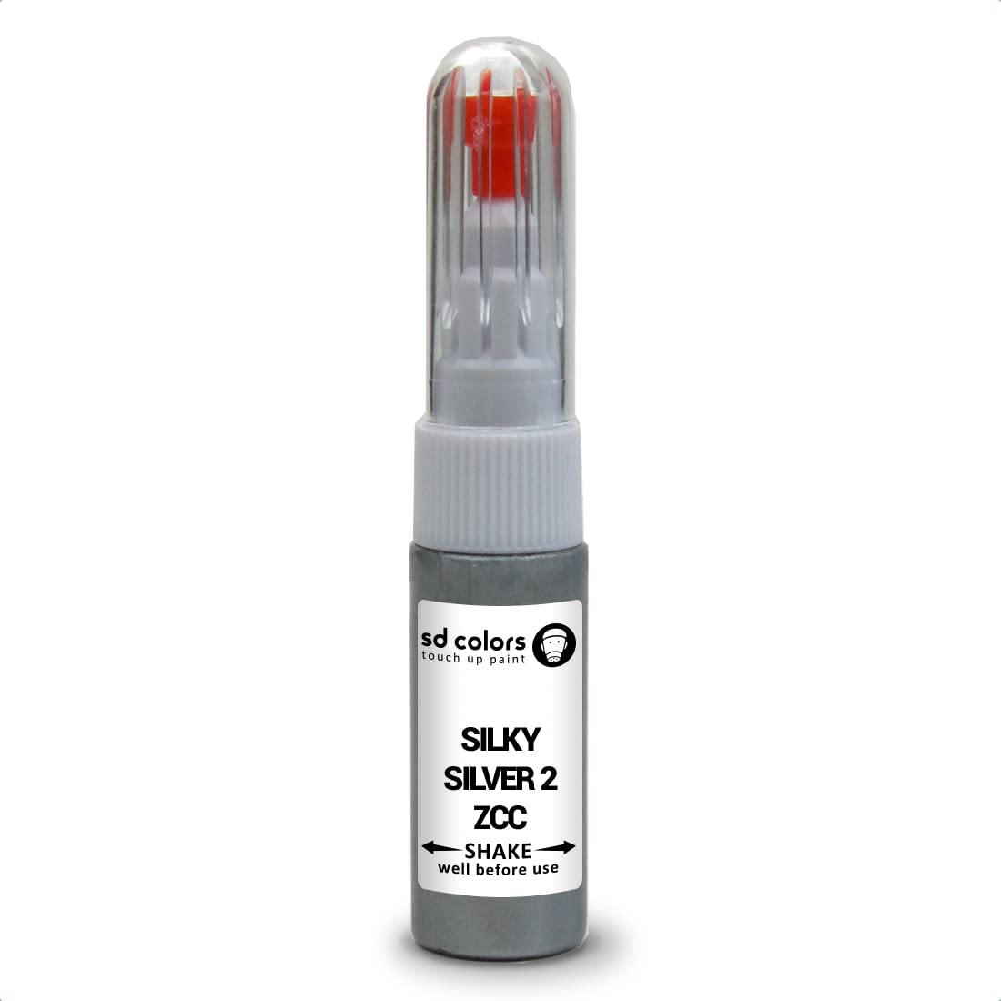 SD COLORS Silky Silver 2 ZCC Reparaturset für Suzuki 20 ML Kratzer-Chip-Pinsel Farbcode ZCC Silky Silver 2 SD COLORS Silky Silver 2 ZCC Reparaturset für Suzuki 20 ML Kratzer-Chip-Pinsel Farbcode ZCC Silky Silver 2 von SD COLORS