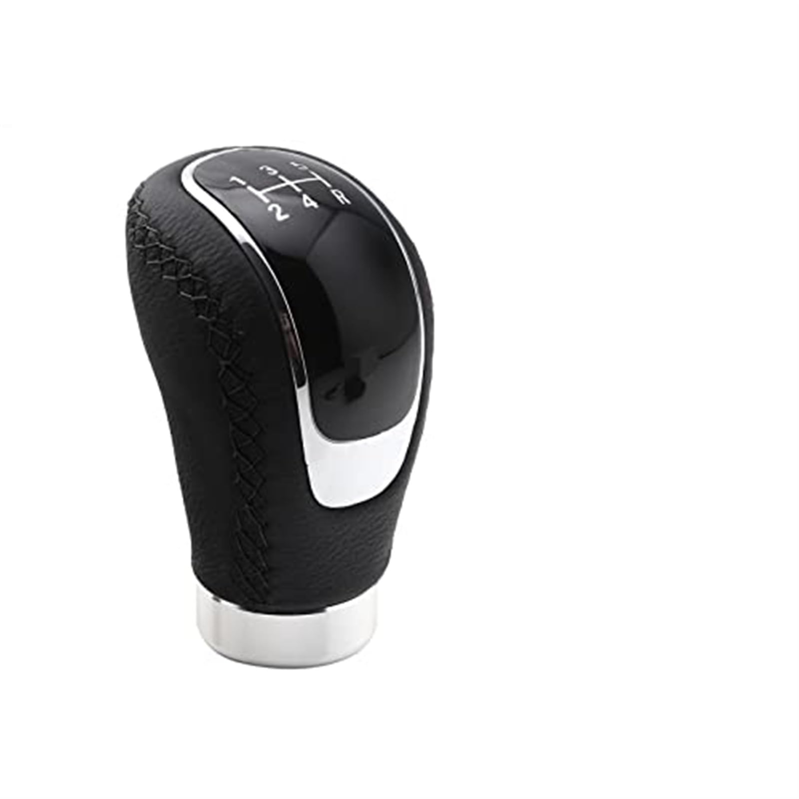 Auto Schalthebel FÜR Manuelle 5-Gang-Auto-Schaltknauf mit Ausrüstung, Schalthebelmanschette, Schalthebel, Auto-Nähte, Schaltknauf, 8 mm, 10 mm, 12 mm(‎Black- Blackline) von SDCDKLPEPT