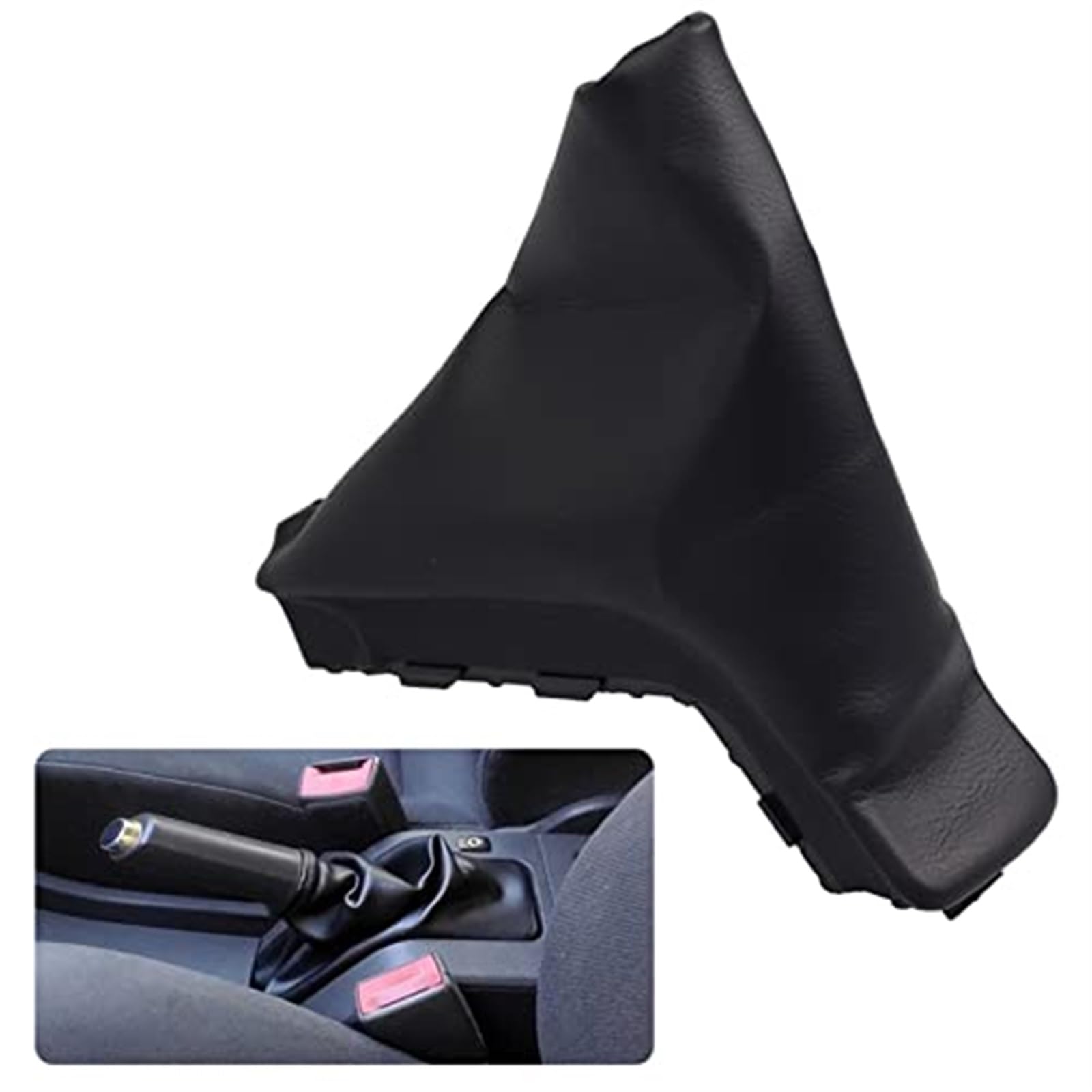Auto Schalthebel Für Für Astra H Schaltknauf Hebel Stick Gamasche Boot Handbremse Griffe Auto Anti Slip Parkplatz Hand Bremse Boot Abdeckung Fall Kragen(‎Handbrake Boot) von SDCDKLPEPT