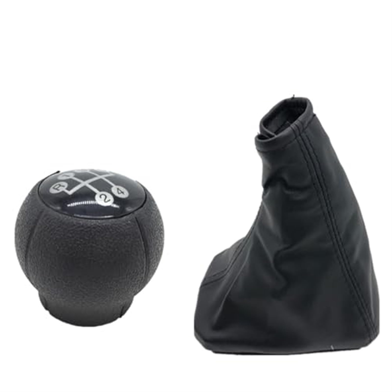 Auto Schalthebel Für Für Corsa C (01-06) Für TIGRA B (04-12) Für Combo C (01-11) Schaltknauf Hebel Boot Auto Anti Slip Parkplatz Handbremse(‎2pcs Gear Knob Cover) von SDCDKLPEPT