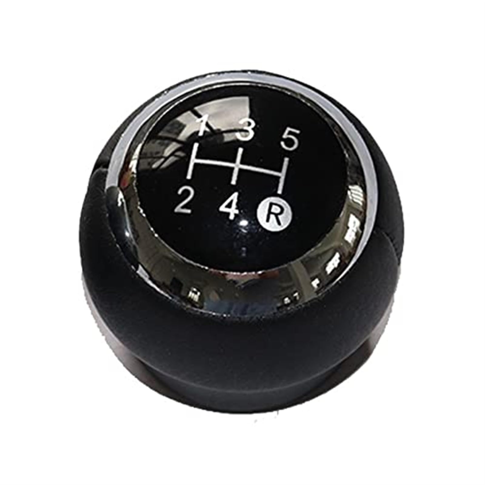 Auto Schalthebel Für Toyota für Corolla E15 E150 2006 2007 2008 2009 20101-2012 5/6 Geschwindigkeit Leder Manuelle Schaltknauf schalthebel Griff Stick(‎5 Speed Black Knob9) von SDCDKLPEPT