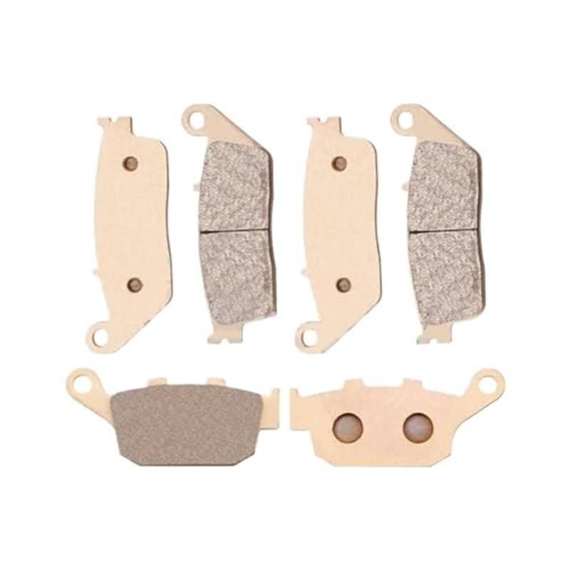 Für CBR300 CB300F 2015 CB500F CB500X CBR500R CB 500F 500X 500R 2013-2018 Bremsbeläge Kits Motorrad Metall Sinter Bremsbeläge Motorrad Bremsbeläge(All 3 pairs) von SDCDKLPEPT