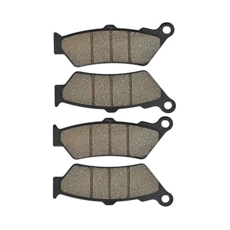 Für F700GS F 700GS 11-18 F800GS Für Abenteuer F 800GS Für Triple Für Schwarz F 800 GS Für Trophy 08-18 Vorne Hinten Bremsbeläge Motorrad Bremsbeläge(2 pairs Front) von SDCDKLPEPT