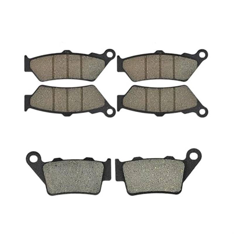 Für F700GS F 700GS 11-18 F800GS Für Abenteuer F 800GS Für Triple Für Schwarz F 800 GS Für Trophy 08-18 Vorne Hinten Bremsbeläge Motorrad Bremsbeläge(Front and Rear) von SDCDKLPEPT