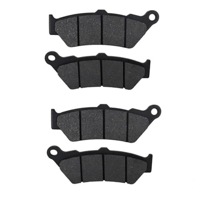 Für F700GS F800GS Für Abenteuer 12-17 Bremsbeläge Kits Motorrad Vorne Hinten Bremsbeläge Kit Motorrad Bremsbeläge(2 Pairs Front Pads) von SDCDKLPEPT