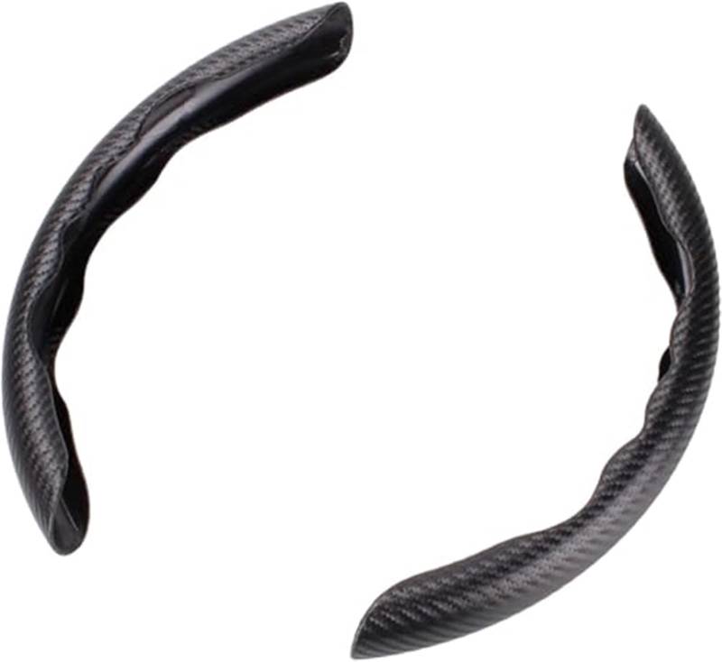 Für Hyundai Für ix35 Abdeckung Carbon Fiber Anti Skid Universal Lenkrad Schutz Auto Zubehör 2 Stück Lenkrad Abdeckungen Lenkradbezüge fürs Auto von SDCDKLPEPT