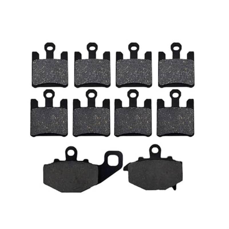 Für KAWASAKI ZX6R Für NINJA ZX636 ZX 636 2003 2004 2005 2006 ZX6RR 600 2003-2006 ZX10R 2004-2007 Motorrad Vorne Hinten Bremsbeläge Motorrad Bremsbeläge(Front and Rear) von SDCDKLPEPT