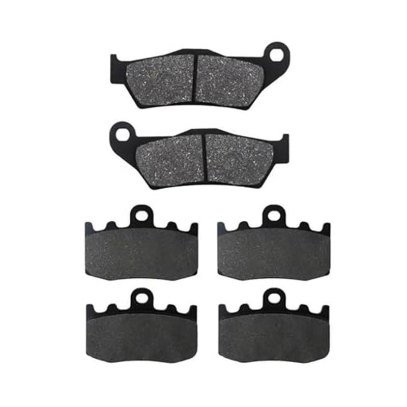 Für R1200GS 2007 2008 R1200RT Bremsbeläge Kits Motorrad Teile Vorne Hinten Bremsbeläge Kit Motorrad Bremsbeläge(Front and Rear Pads) von SDCDKLPEPT