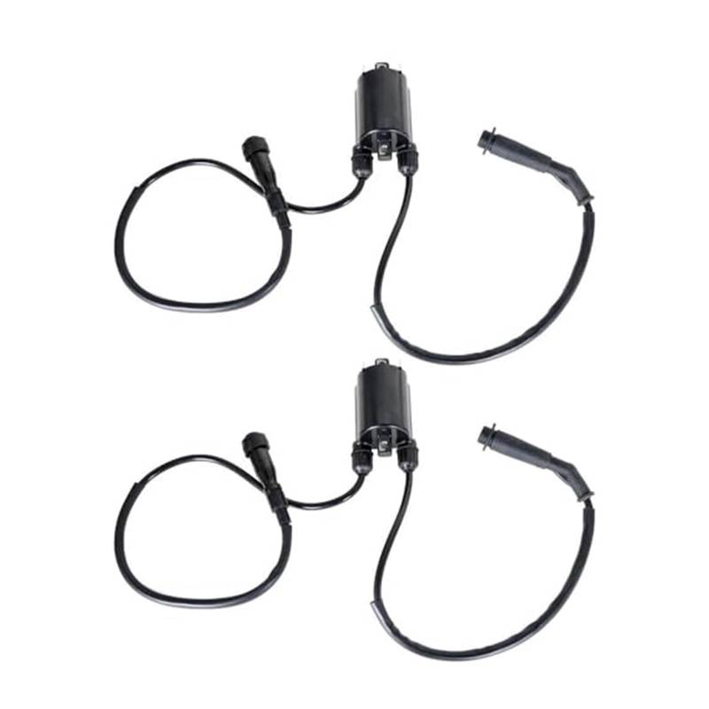 Für Shadow Für VLX VT600C 1988-2001 2002 2003 2004 2005 2006 2007 2 Sätze Zündkerzenstecker Motorradzubehör Zündschalter Zündspule Zündkerzenspule von SDCDKLPEPT