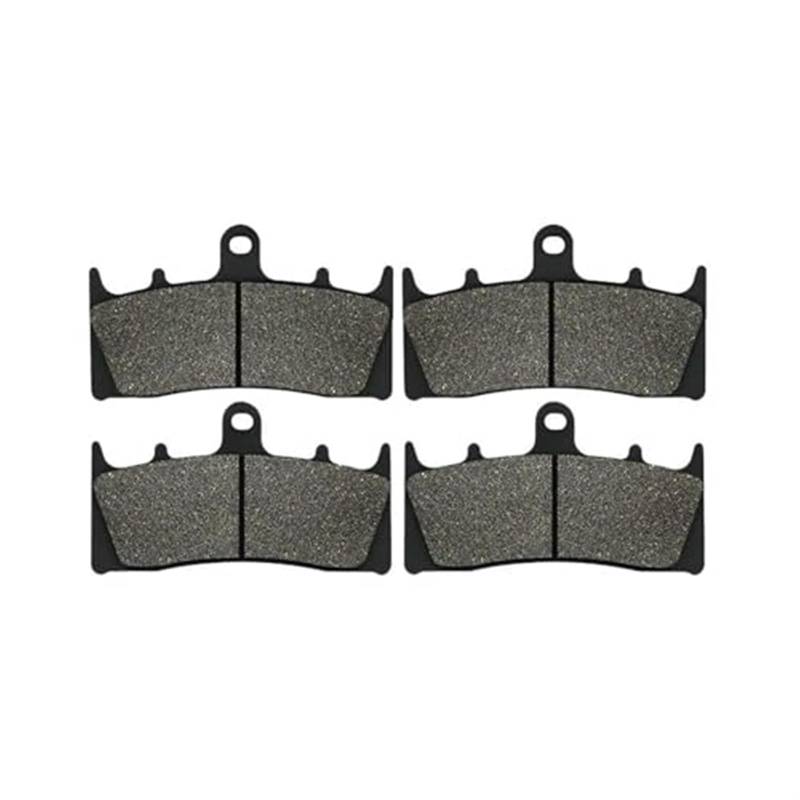 Für Suzuki GSXR 1000 GSXR1000 K1 / K2 2001 2002 GSX 1400 GSX1400 2001-2007 Bremsbeläge Kits Motorrad vorne und Hinten Bremsbeläge Motorrad Bremsbeläge(Front 2 pairs) von SDCDKLPEPT