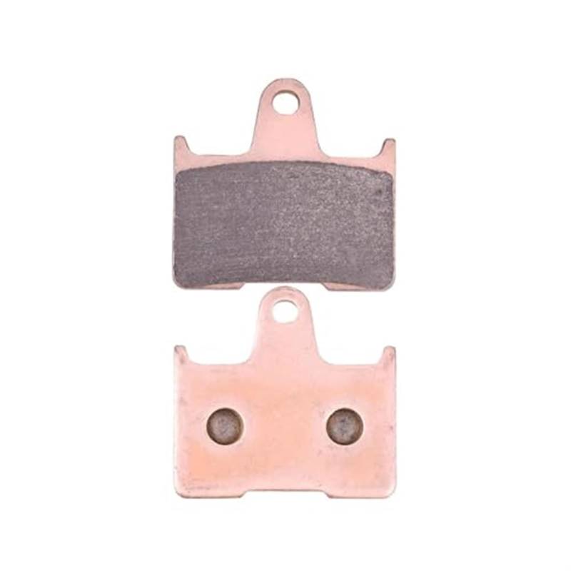 Für Suzuki GSXR600 GSXR 600 GSXR750 GSXR 750 04-05 GSXR1000 GSXR 1000 K4 K5 K6 2004 2005 2006 Bremsbeläge Kits Keramik Gesintert Motorrad Bremsbeläge(1Pair Rear Copper) von SDCDKLPEPT