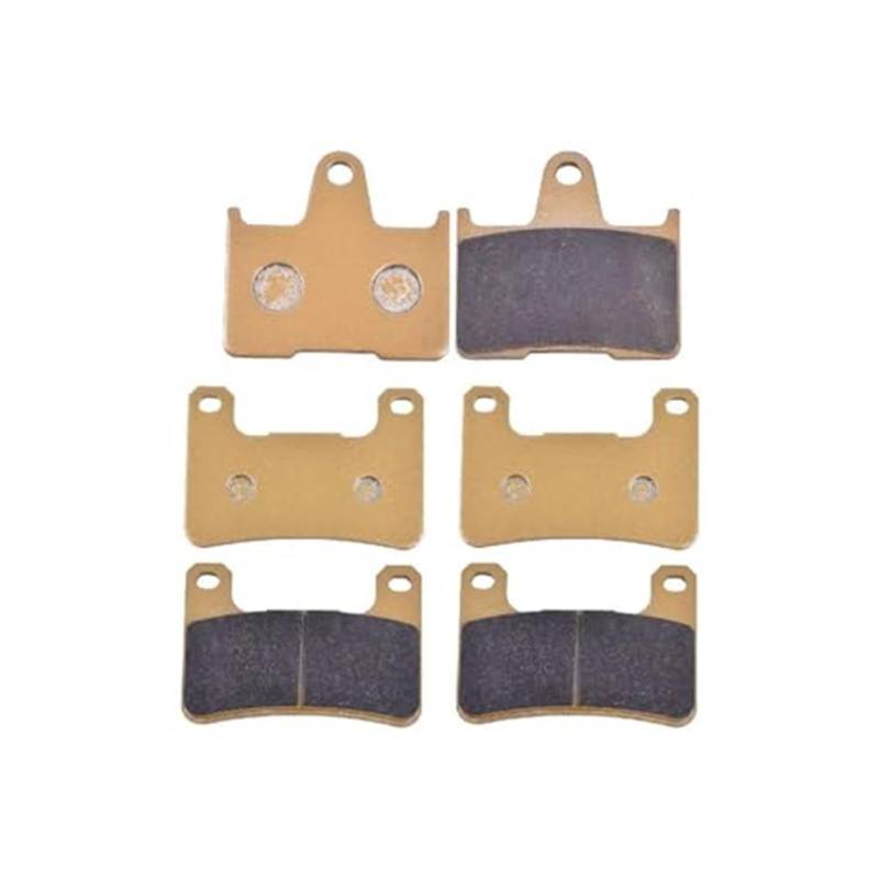 Für Suzuki GSXR600 GSXR 600 GSXR750 GSXR 750 04-05 GSXR1000 GSXR 1000 K4 K5 K6 2004 2005 2006 Bremsbeläge Kits Keramik Gesintert Motorrad Bremsbeläge(1set Ceramic) von SDCDKLPEPT