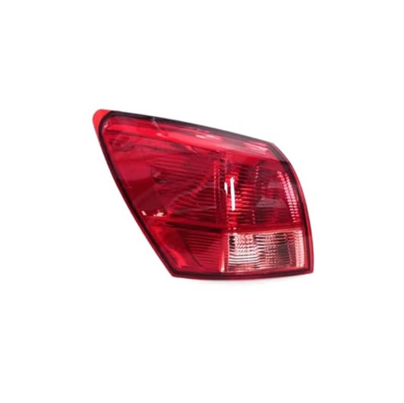 SDCDKLPEPT Für Nissan Für Qashqai 2007 2008 2009 2010 Auto Rücklicht Innen Hinten Rücklicht Signal Bremsleuchte Ohne Birne Außerhalb Rücklicht Rückleuchten(Outside Left) von SDCDKLPEPT