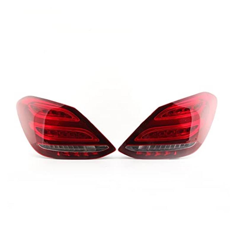 SDCDKLPEPT Rücklicht für Benz C-Klasse W205 C180 C200 C260 C300 2015-2018 EU-Version Lampe Bremslicht Nebelscheinwerfer Rückleuchten von SDCDKLPEPT