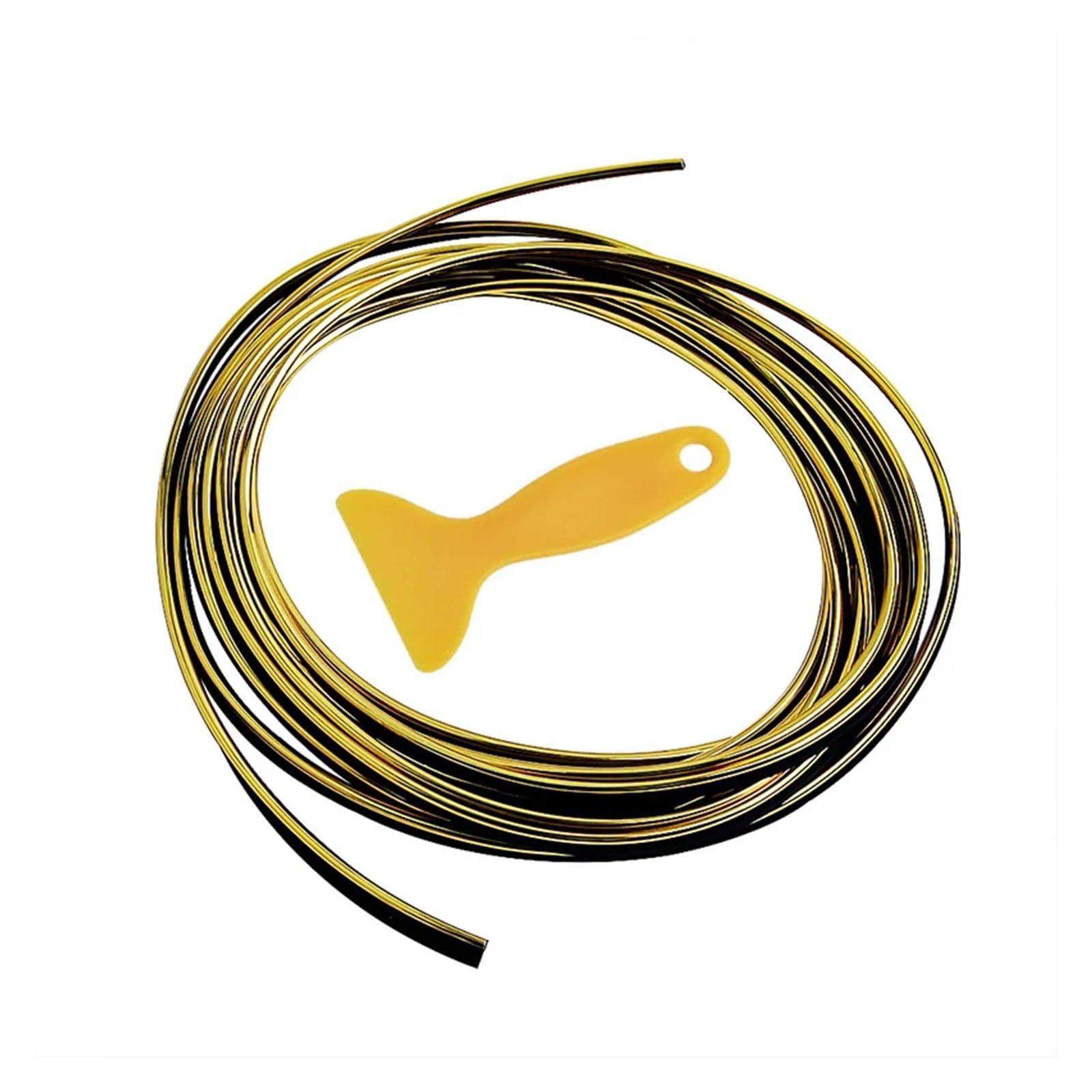 Innenausstattung 5M Auto Dekoration Streifen Für Nissan Für Tiida Für Note Für Almera Primera Für Pathfinder Auto Zubehör Innenraum(Gold) von SDFGJIKO