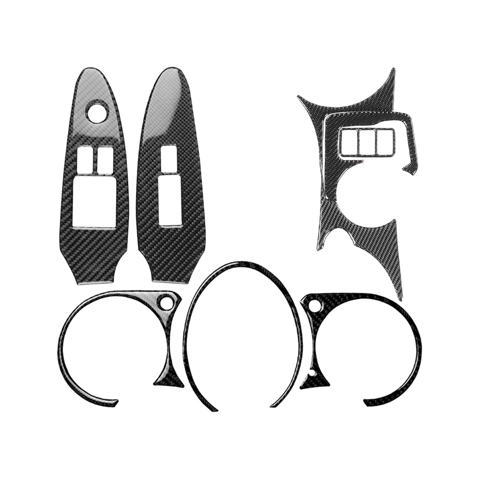 Innenausstattung 8 Pcs Carbon Fiber Auto Innen Dekorative Kit Abdeckung Trim Aufkleber Für Nissan 370Z 2009-2020 LHD Auto Zubehör Innenraum Innenausstattung 8 Pcs Carbon Fiber Auto Innen Dekorative Kit Abdeckung Trim Aufkleber Für Nissan 370Z 2009-2020 LHD Auto Zubehör Innenraum von SDFGJIKO